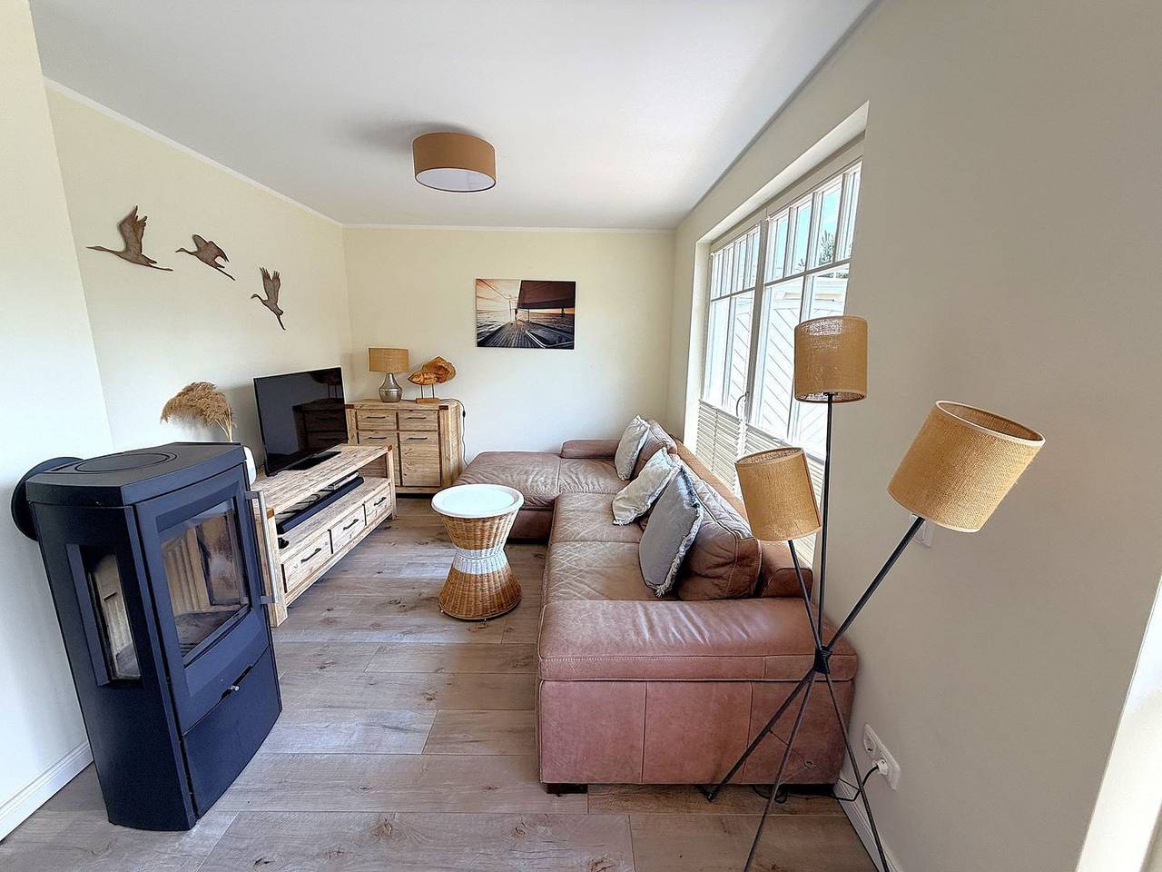 Ferienhausankerplatz Zingst: 106m², 8 P., Sauna, Kamin, Garten, 500m zum Strand. in Ostseebad Zingst, Zingst