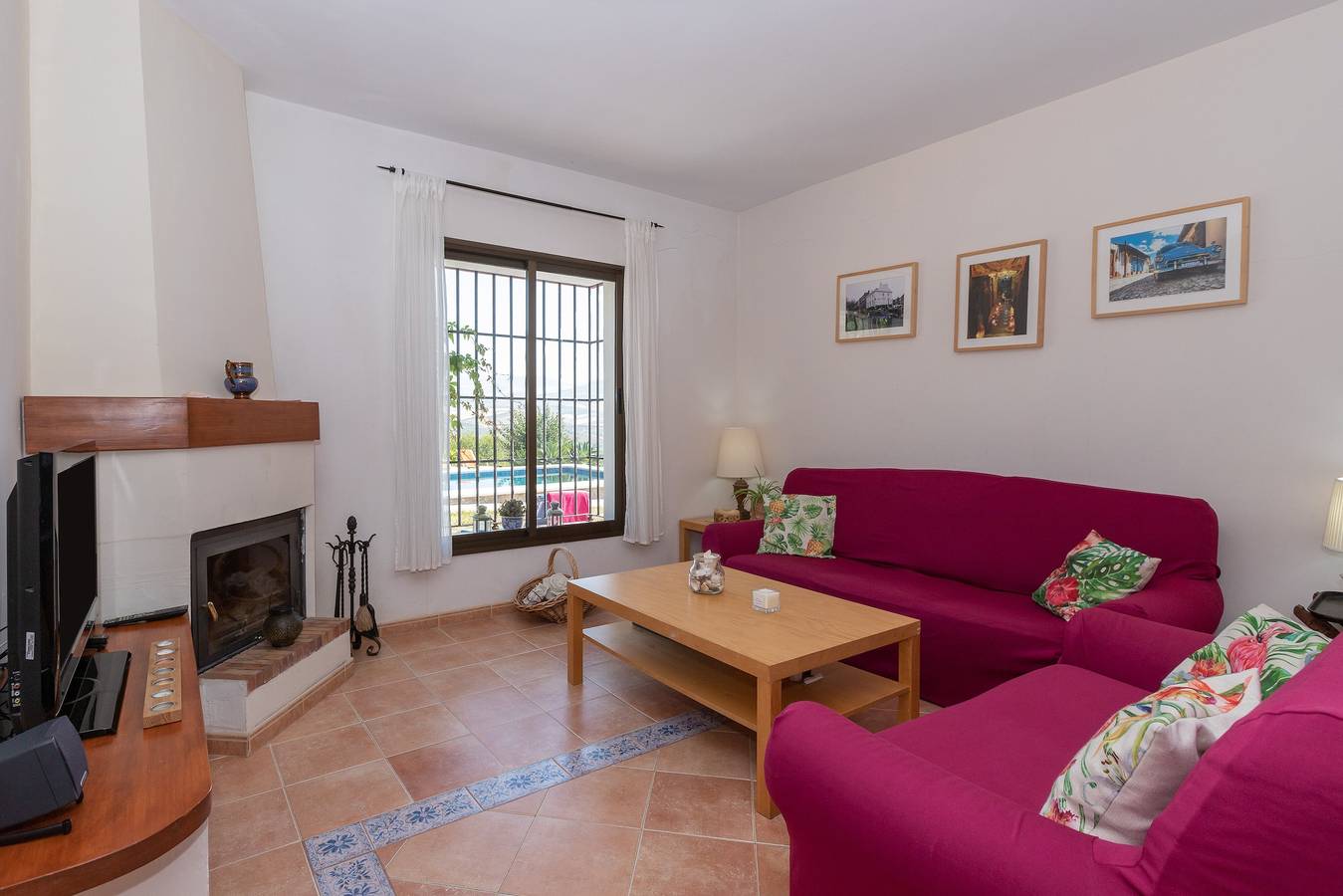 Villa "Caminito del Rey" mit Bergblick, Pool, Garten, Klimaanlage und Wlan in Álora, Málaga Provinz