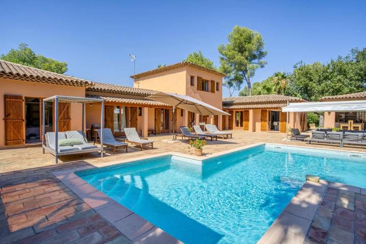 Villa pour 10 personnes, avec piscine ainsi que vue et jardin à Mouans-Sartoux - 2