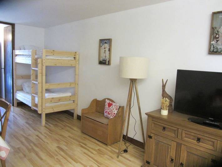 Studio entier, Studio pour 4 au cœur du village avec terrasse in Les Contamines-Montjoie, Pays du Mont-Blanc