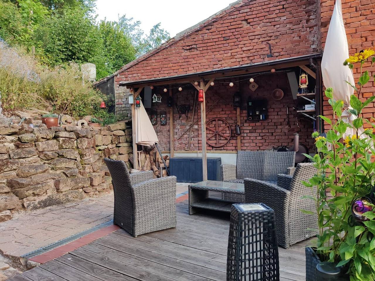 Ferienhaus in Holzhausen mit Grill und Terrasse in Herleshausen, Werra-Meißner-Kreis