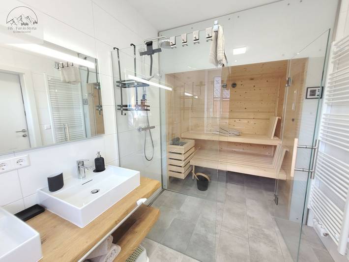 Ferienwohnung für 6 Personen, mit Balkon und Whirlpool sowie Garten und Sauna in Ausseerland - 4