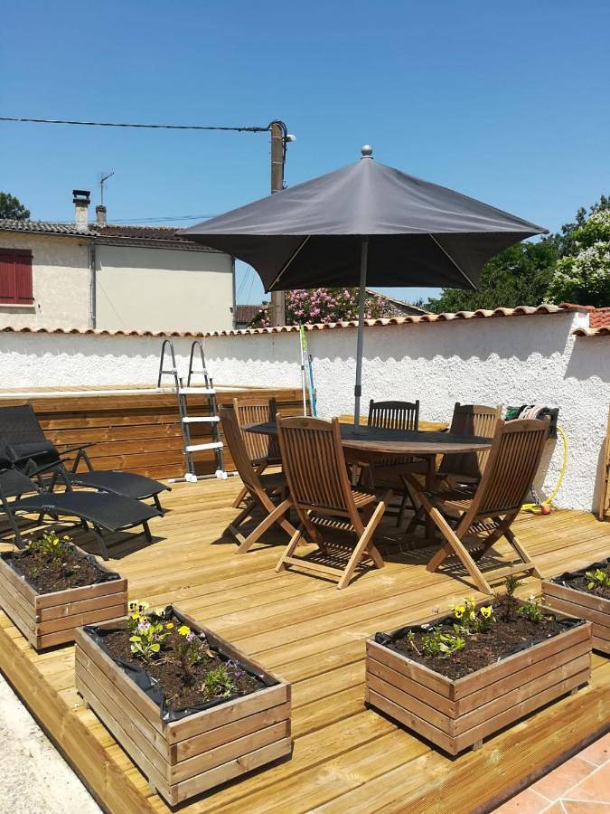Maison d’hôte pour 8 personnes, avec jardin et piscine à Buzet-sur-Baïse
