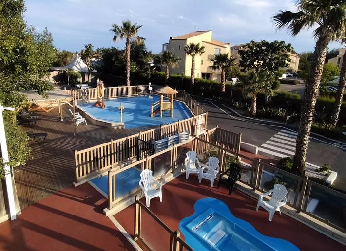 Camping para 4 personas, con Terraza en Marseillan