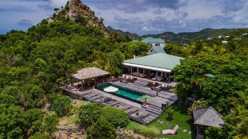 Villa pour 10 personnes, avec terrasse dans Saint-Barthélemy
