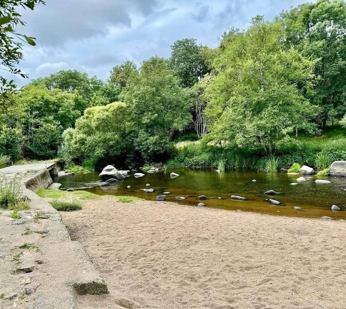 Camping pour 9 personnes, avec vue