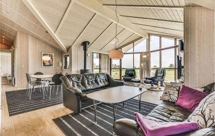 Ferienhaus mit Meerblick für 8 Personen, mit Sauna und Whirlpool sowie Terrasse, mit Haustier auf Langeland - 2