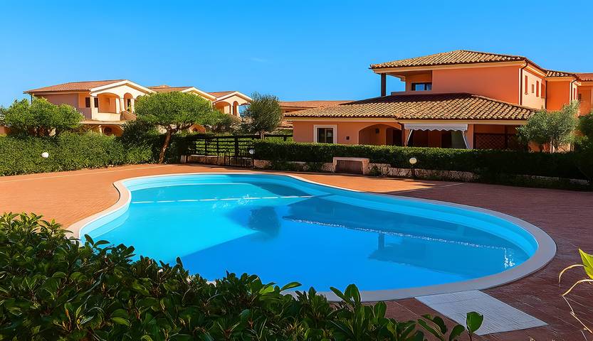 Appartement de vacances pour 4 personnes, avec Jardin et Bassin pour enfant