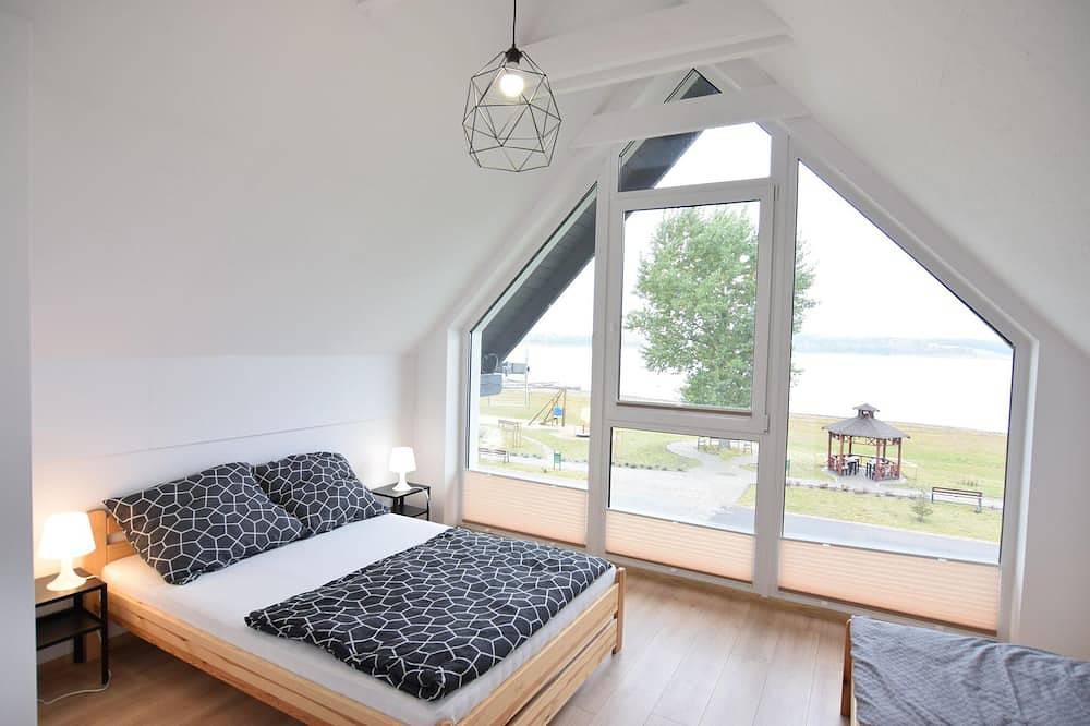 Ferienhaus am Kiedrowickie See mit Boot in Polnische Ostsee