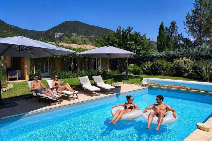 Maison de vacances pour 6 personnes, avec Terrasse et Jardin