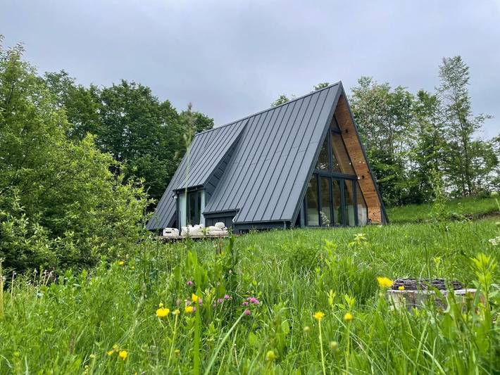 Camping para 4 personas, con Terraza además de Jardín y Vistas en Rumania