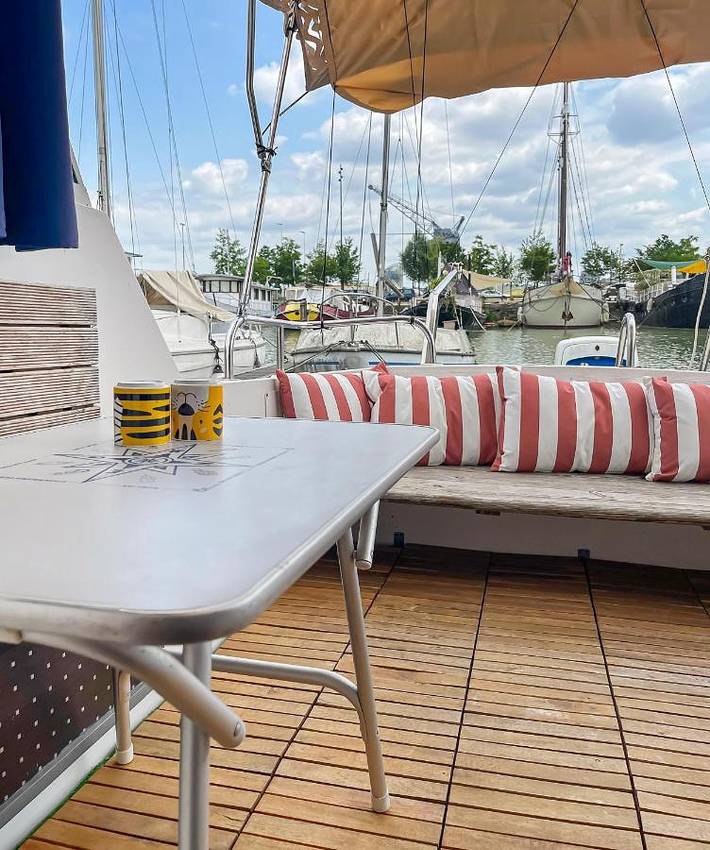 Bateau pour 3 personnes, avec vue et terrasse en Nouvelle-Aquitaine - 3