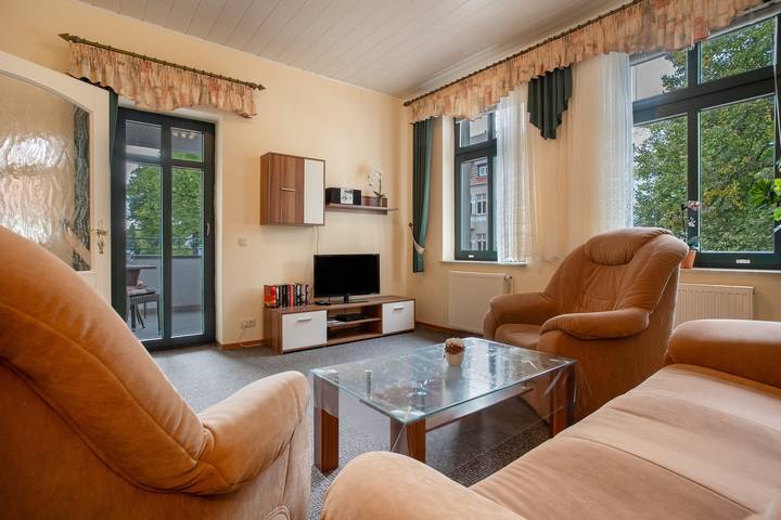 Gästehaus 'Ferienwohnung Nahe Müritzufer' mit Balkon und Wlan in Waren (Müritz), Müritz