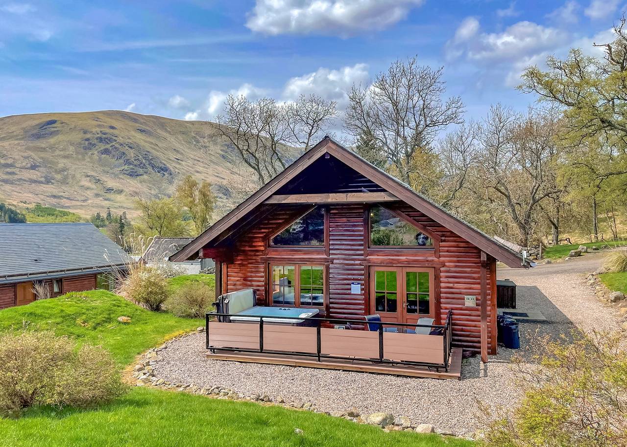Chalet für 4 Personen mit Sauna in Glenshee, Angus