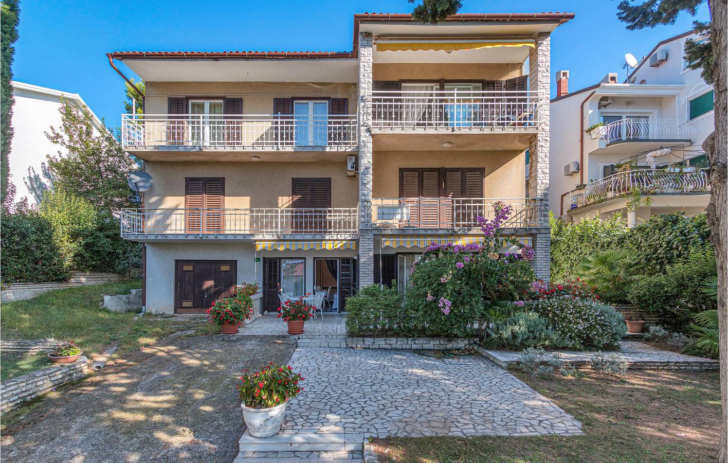 Apartamento vacacional entero, Apartamento de vacaciones para 4 personas con terraza in Pula-Medulin, Pula