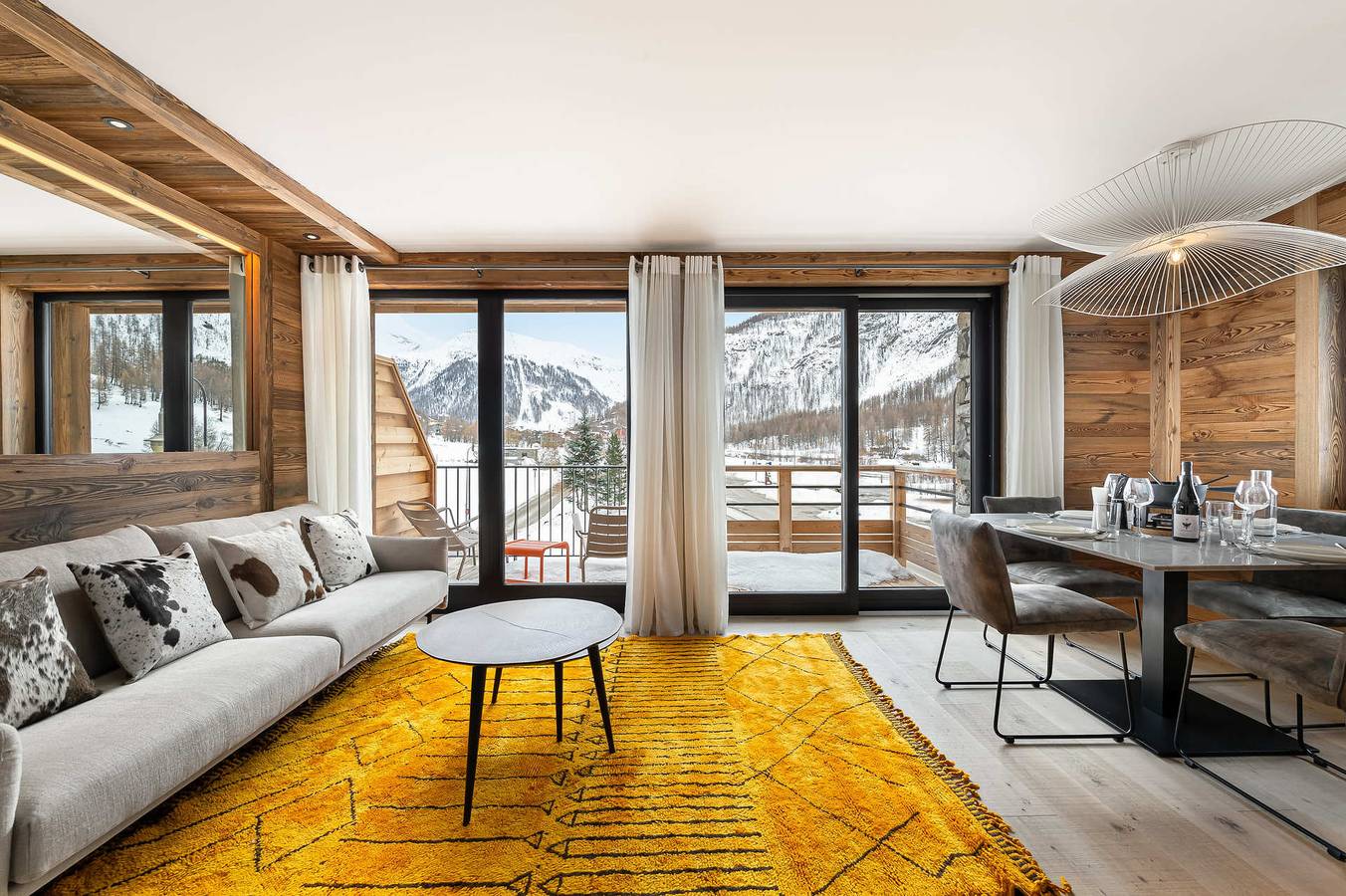 Apartamento vacacional entero, Funny design - Flocon in Val-d'Isère, Macizo del Ruitor