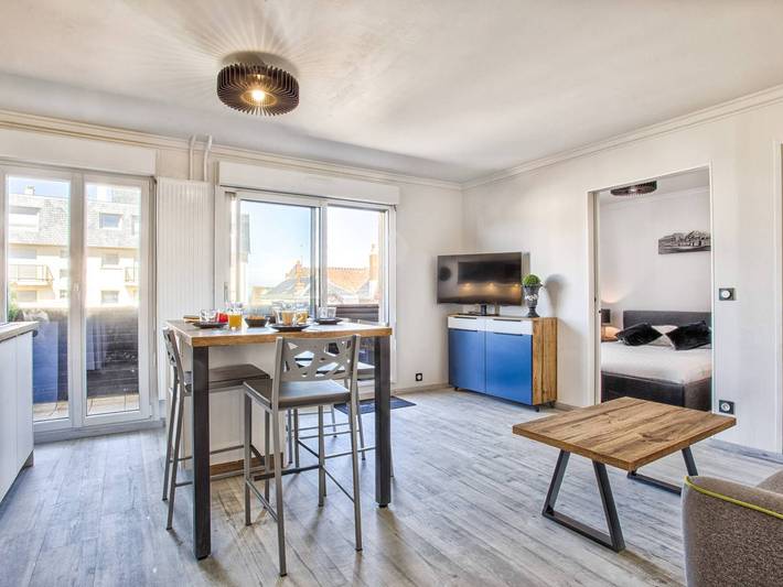 Gîte pour 2 personnes, avec balcon dans Grand Casino de Cabourg