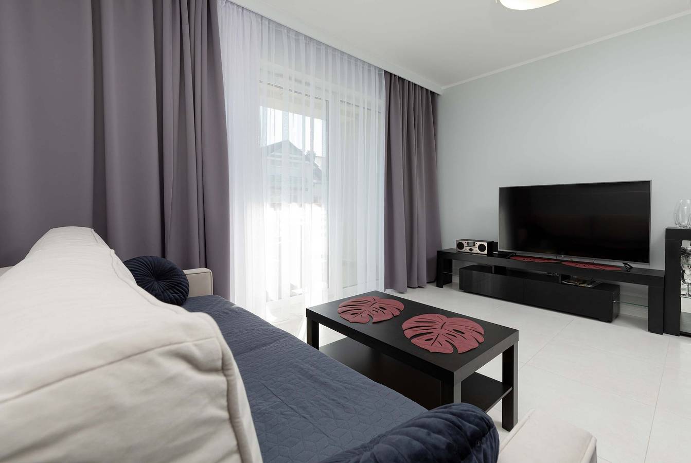 Geheel appartement, Spacious Apartment | Balcony | Private Parking in Darłówko, Darłowo
