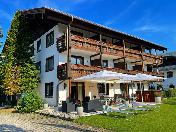 Hotel für 2 Personen, mit Garten und Terrasse, mit Haustier in Inzell