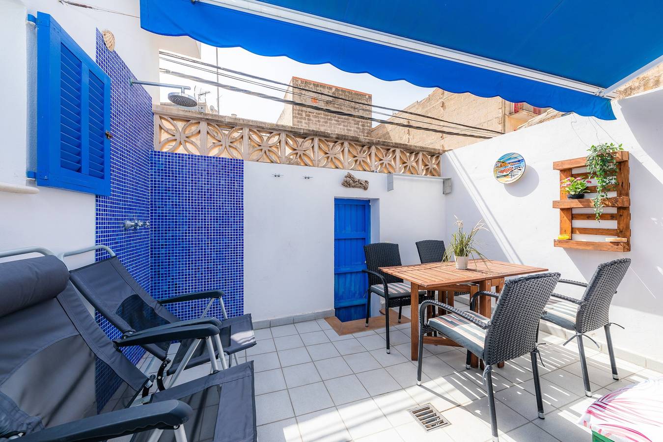 Ferienhaus "Es Cantonet" mit privater offener Terrasse und Wlan in Porto Cristo, Manacor