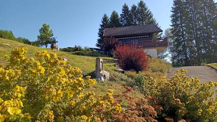 Chalet pour 3 personnes, avec terrasse et jardin dans le Doubs