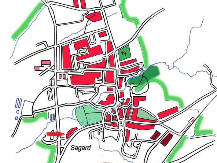 Ferienhaus für 4 Personen, mit Terrasse und Garten in Sagard - 2