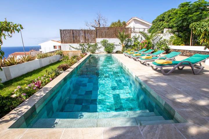 Casa rural para 14 personas, con piscina además de vistas y jardín en El Rosario - 4