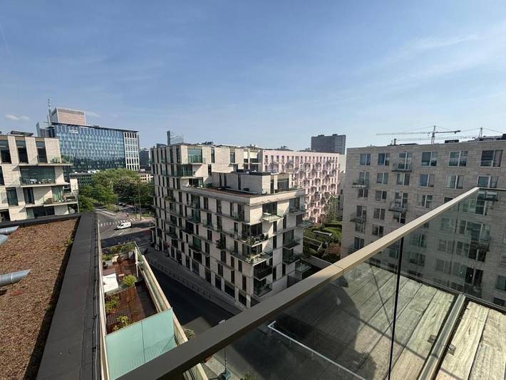 Loft voor 6 personen, with terras and uitzicht as well as uitzicht op het meer in Brussel