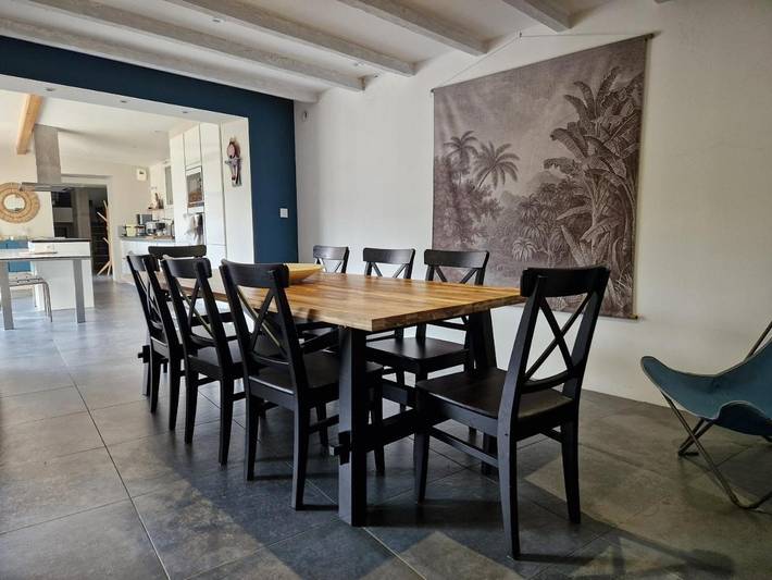 Location de vacances pour 10 personnes, avec terrasse et jardin à Coubisou - 2