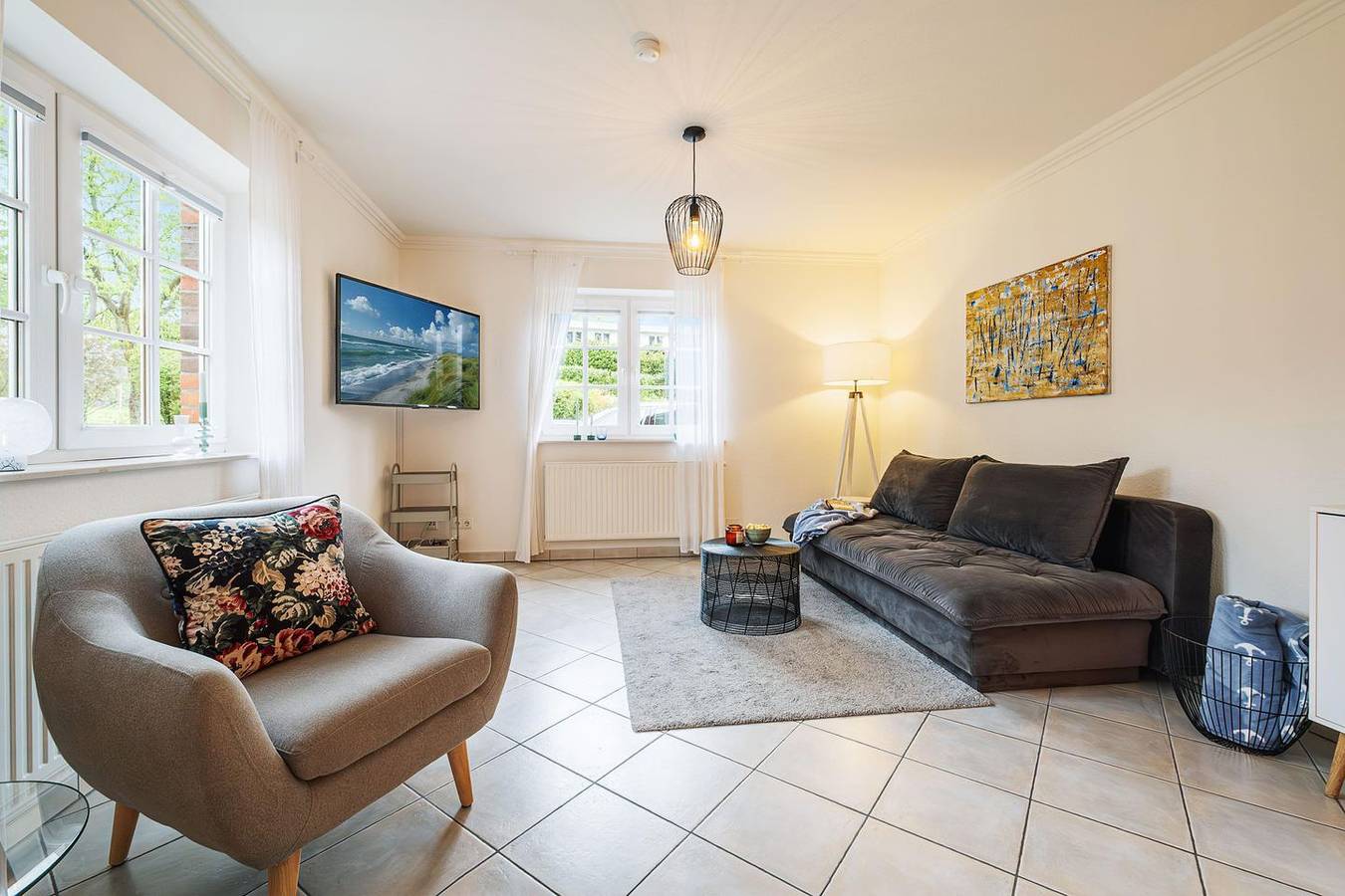 Wohlfühlort am Meer. Moderne, barrierearme Wohnung mit Sonnenterrasse und Garten, foto 8