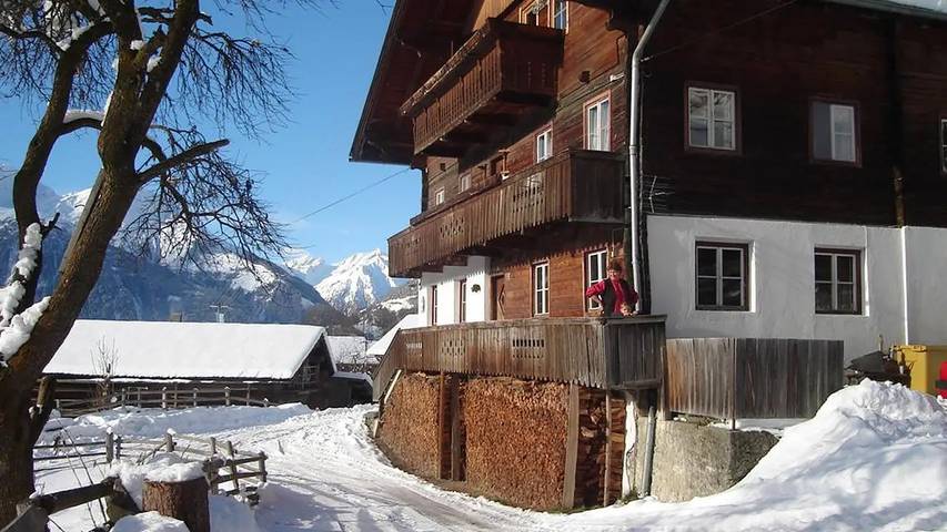 Bauernhof für 4 Personen, mit Balkon und Garten