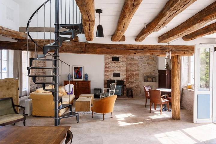 Gîte pour 7 personnes, avec Jardin à Cangey