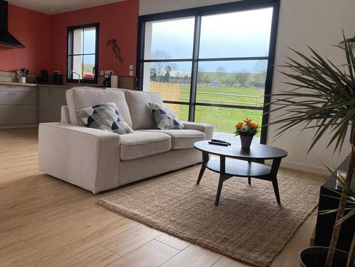 Location de vacances pour 2 personnes, avec Terrasse et Jardin à Maresville