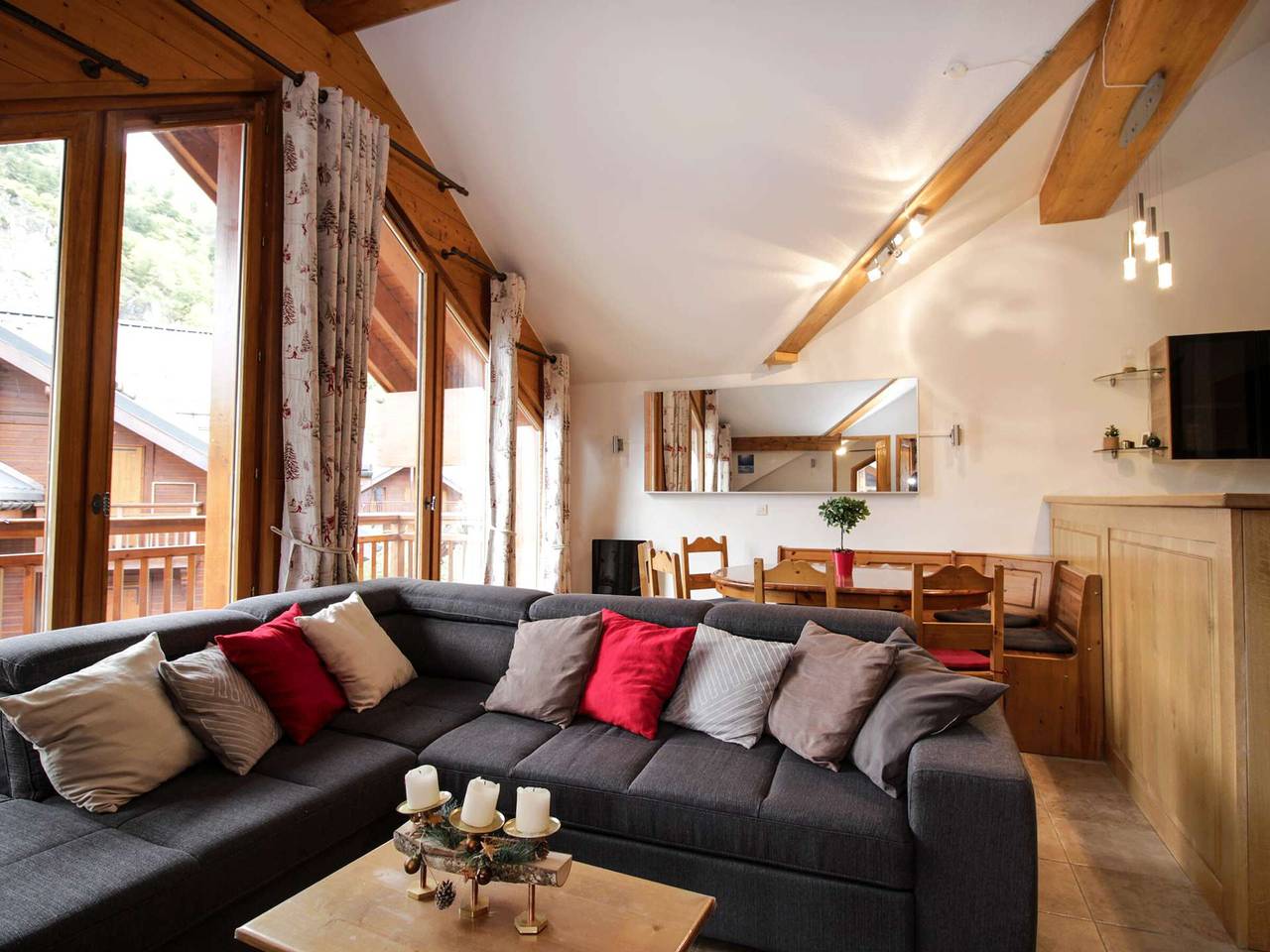Appartement entier, Duplex proche pistes - 8 pers. in Valloire, Région de Saint-Jean-de-Maurienne