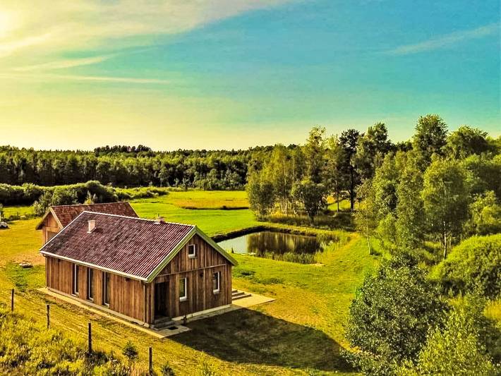 Ferienhaus für 8 Personen, mit Ausblick und Terrasse sowie Sauna und Garten - 1