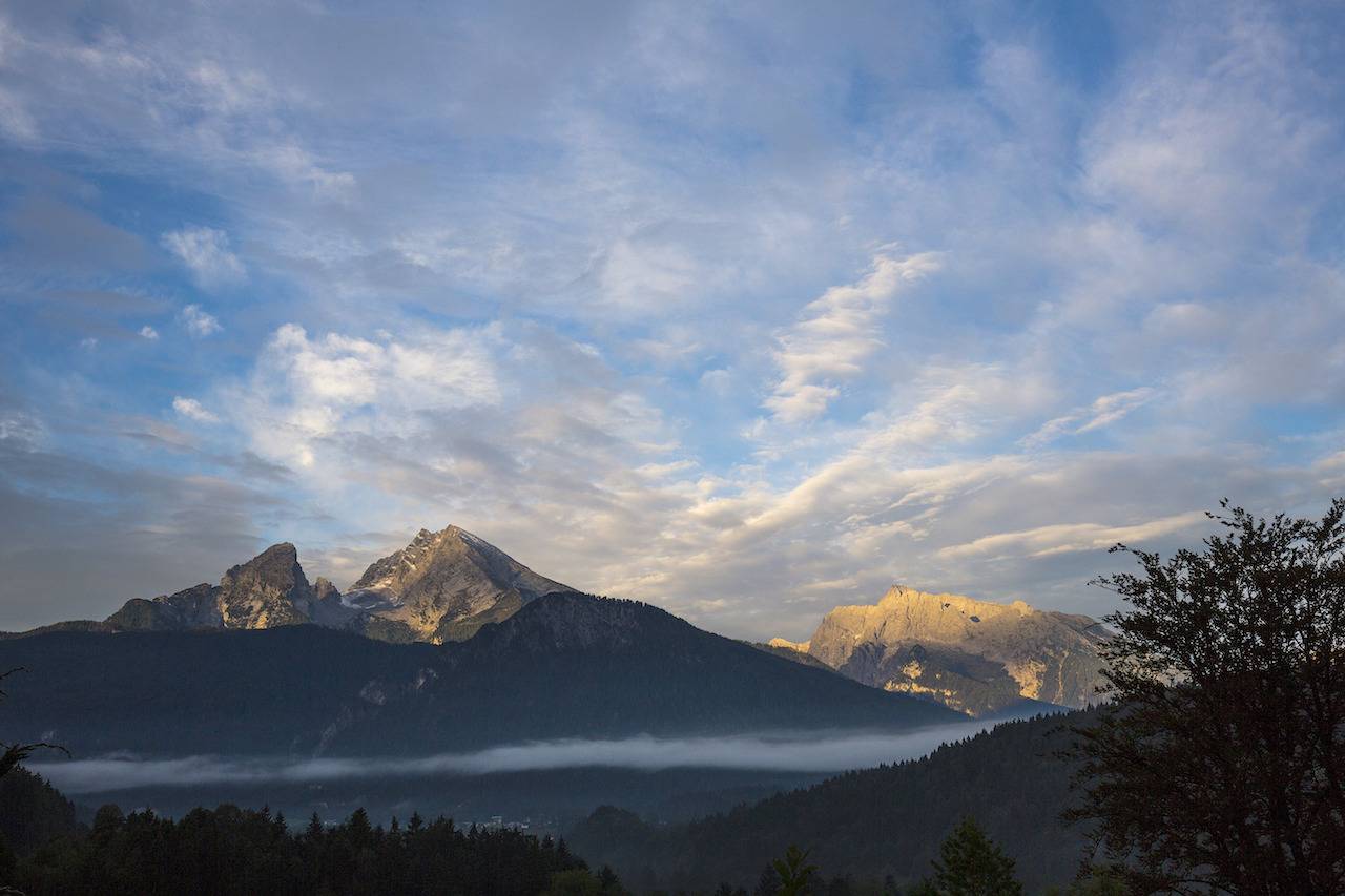 Ganze Ferienwohnung, Haus am Mitterbach - Ferienwohnung Watzmann Studio,  für 1-2 Personen in Göllstock, Berchtesgaden