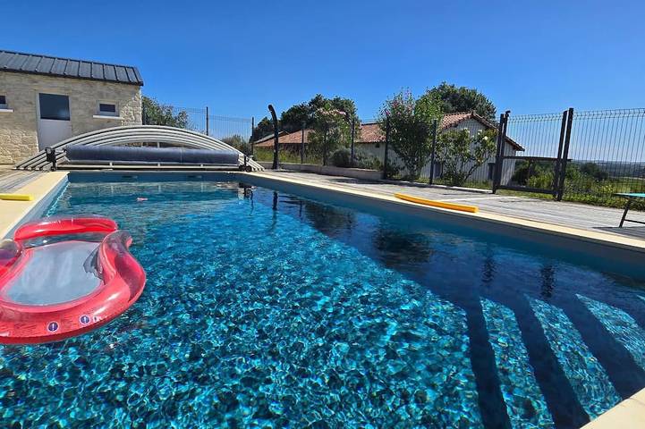 Location de vacances pour 4 personnes, avec piscine et jardin dans Lauraët - 4
