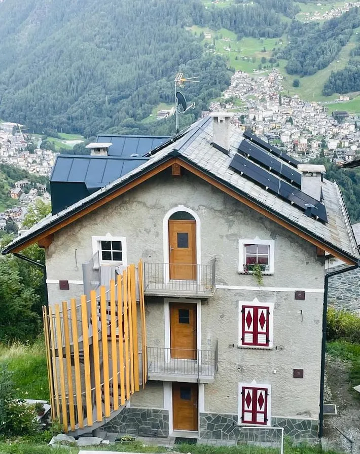 Ferienwohnung für 4 Personen, mit Ausblick und Garten, mit Haustier - 1