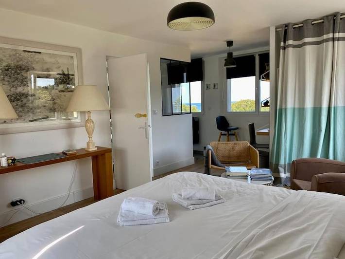 Location de vacances pour 6 personnes, avec jardin et vue dans Plage Du Billou Santec - 2