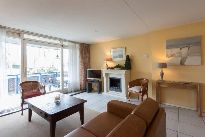 Vakantieappartement voor 6 personen, met balkon/terras in Domburg