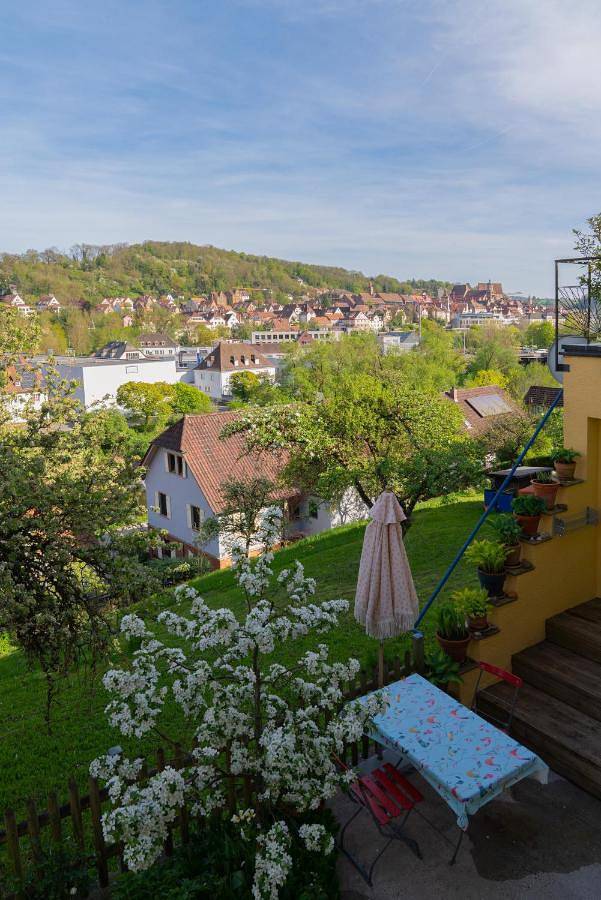 Geheel appartement, Gemütliche Gartenwohnung mit Altstadtblick in Schwäbisch Hall, Hohenlohe