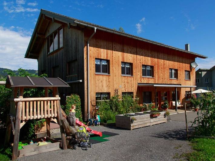 Ferienwohnung für 4 Personen, mit Garten und Sauna im Bregenzerwald