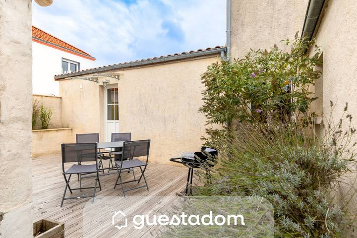 Maison de vacances pour 4 personnes, avec Jardin