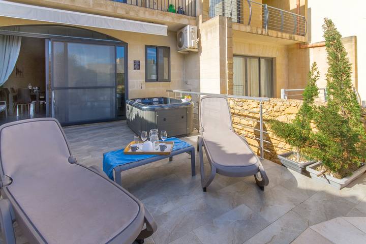 Ferienhaus für 6 Personen, mit Meerblick und Pool sowie Terrasse, mit Haustier in Gozo - 4