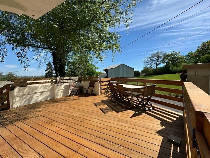 Gîte pour 6 personnes, avec jardin et terrasse