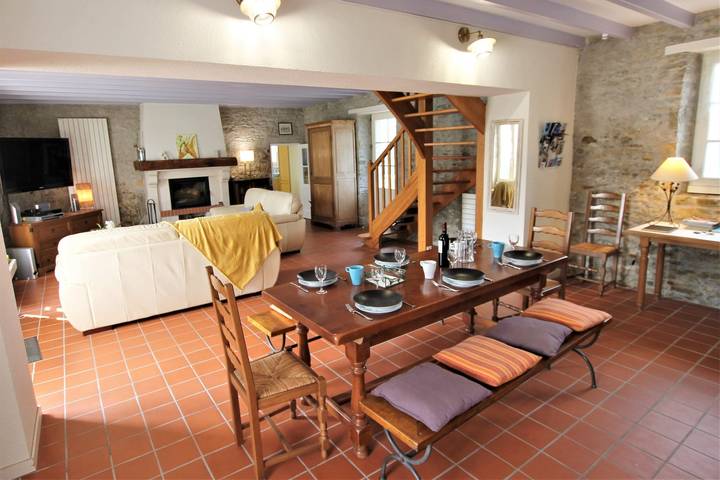 Villa pour 10 personnes, avec jardin et piscine, adapté aux familles en Vendée - 4