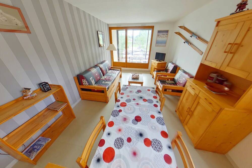 Apartamento entero, Encantador apto. 6 pers, logia acristalada en Les Rousses in Les Rousses, Parc naturel régional du Haut-Jura