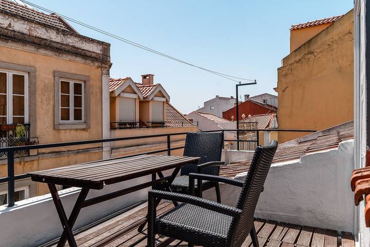 Ferienwohnung für 2 Personen, mit Balkon in Lissabon - 4