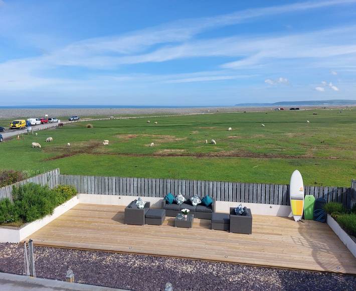 Holiday home for 8 people, with garden and balcony, child-friendly in Westward Ho