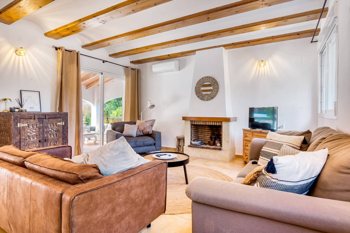 Villa 'Casa Las Lunas' con vistas a la montaña, Wi-Fi y aire acondicionado in Jávea, Costa Blanca